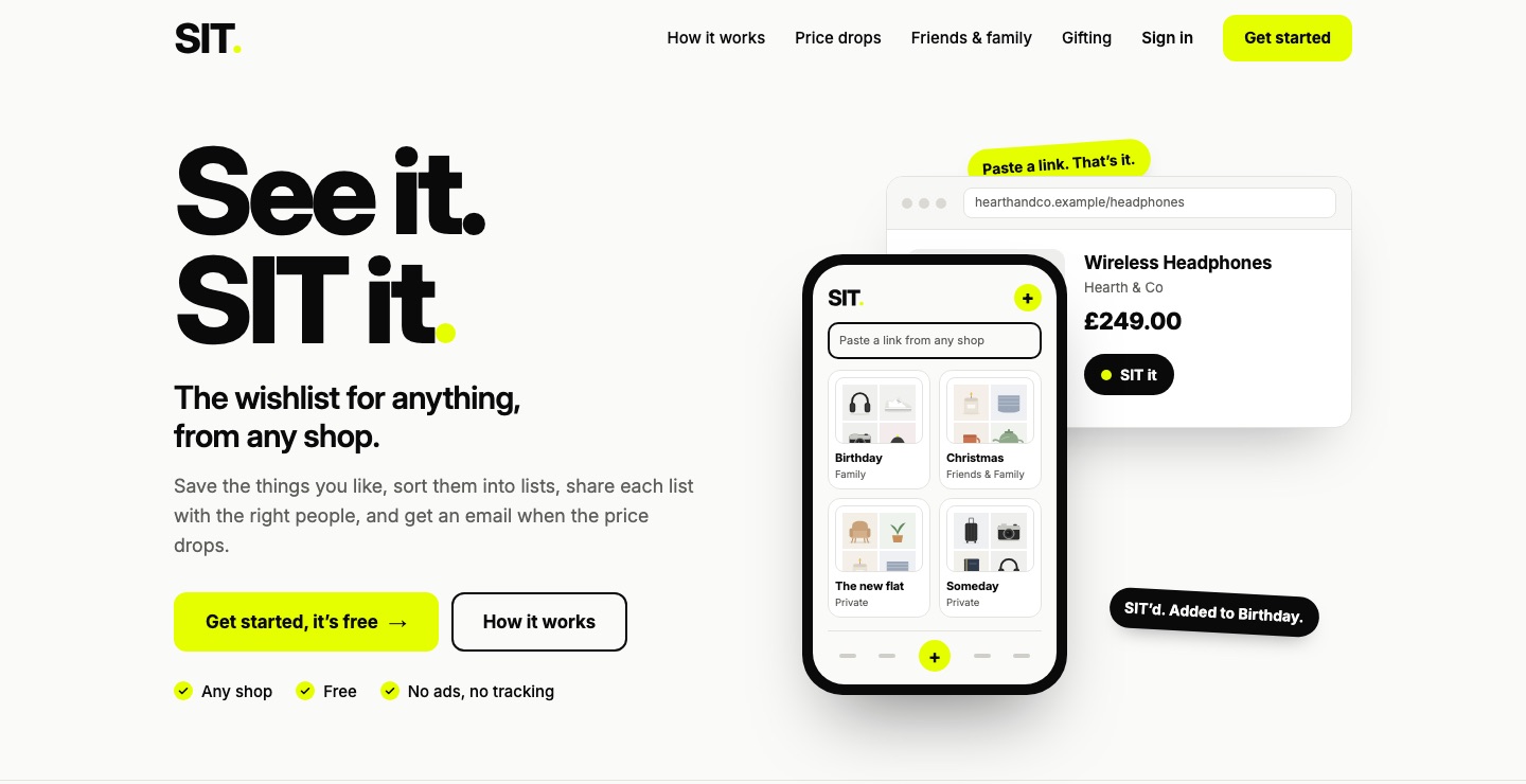 SIT home page